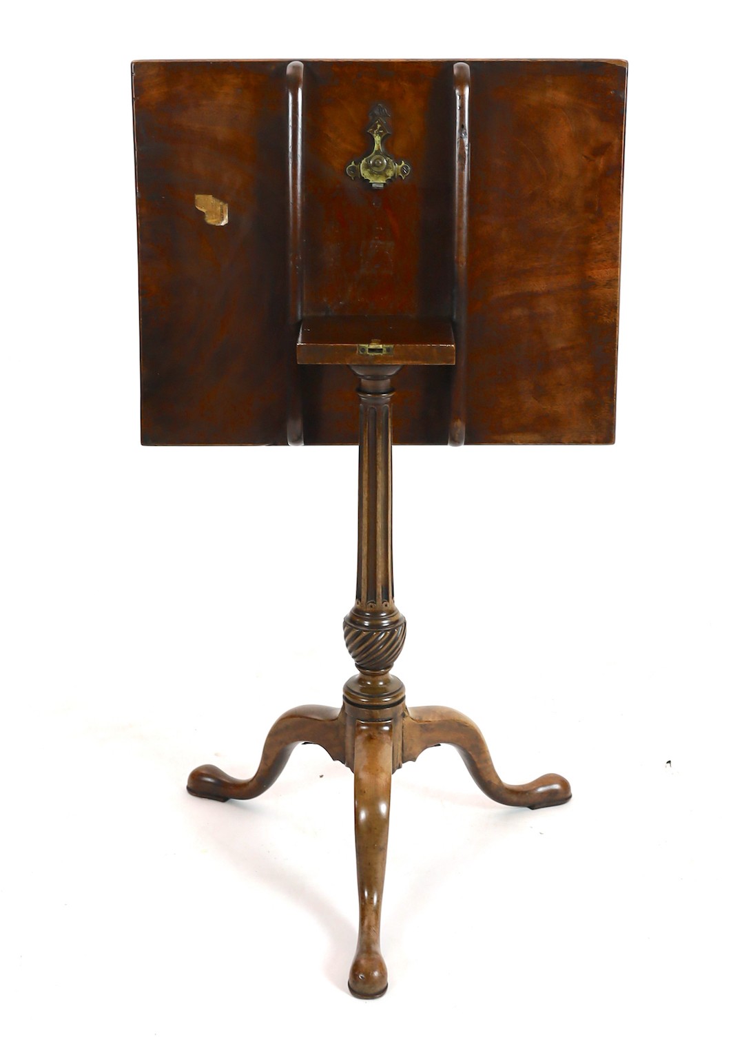 A George III mahogany tripod table